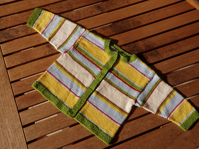 9910-1J  Jacket with Stripes