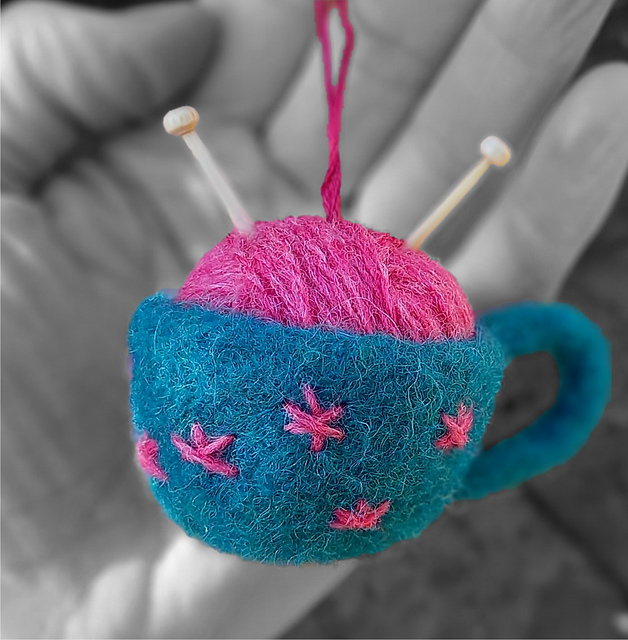 Woolly Brew Teacup Decoration