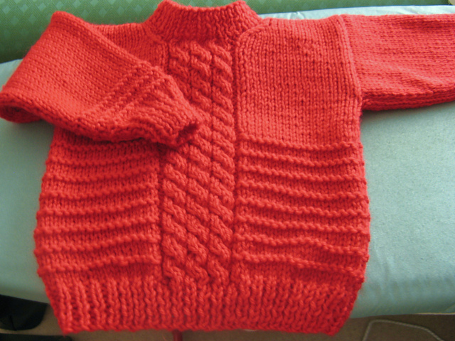 Children's Cabled Sweaters