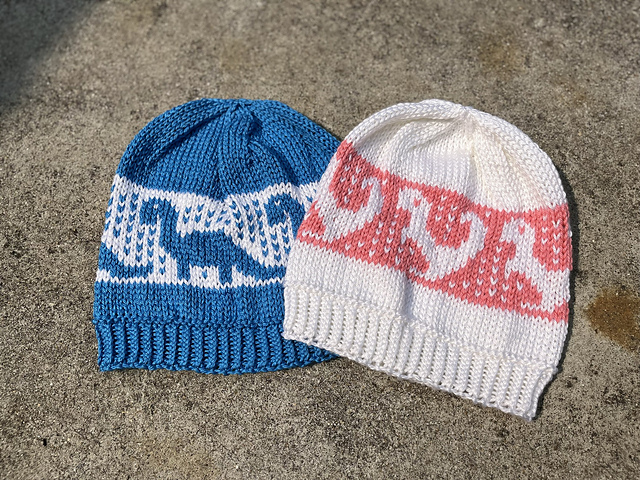 Prehistoric Pals Knit Hats