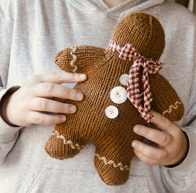 Lil' Gingerbread Cookie Pillow