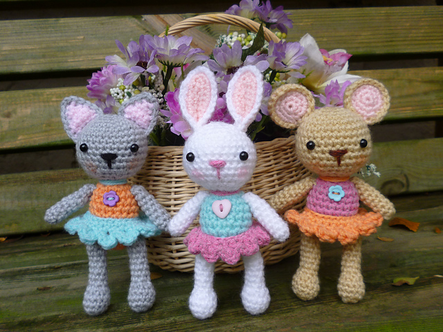 Pocket Pets, Baby Mouse, Rabbit and Cat