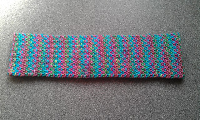 Linen stitch headband recipe
