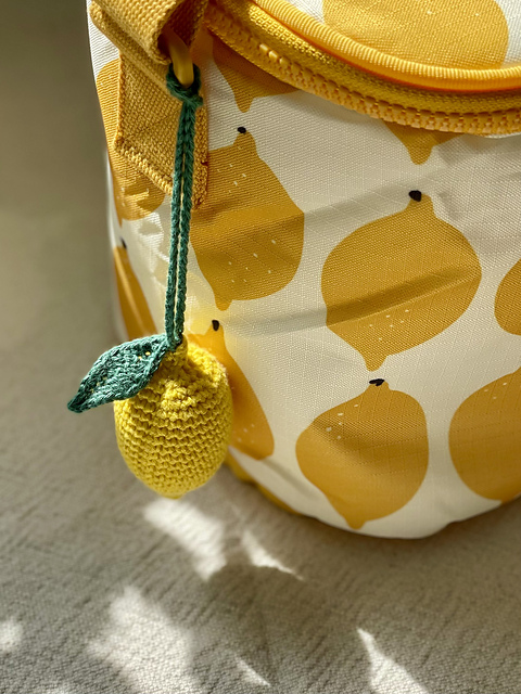 Lemon Keychain