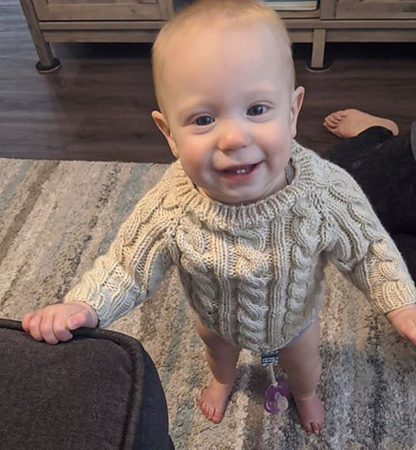 Avery's Cable Sweater
