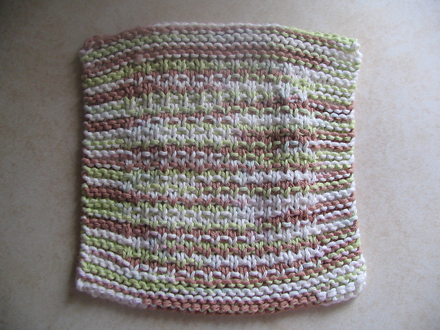 Sand Stitch Cotton Towel and Cloth Set