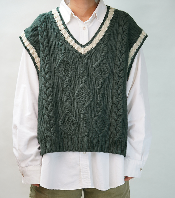 Ravelry: Libra Vest pattern by wouldyouknit design