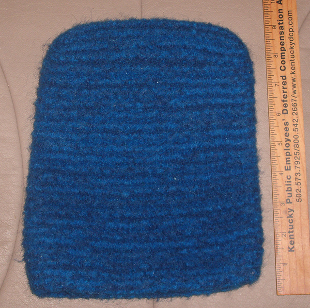 Easy Felted Oven Mitts