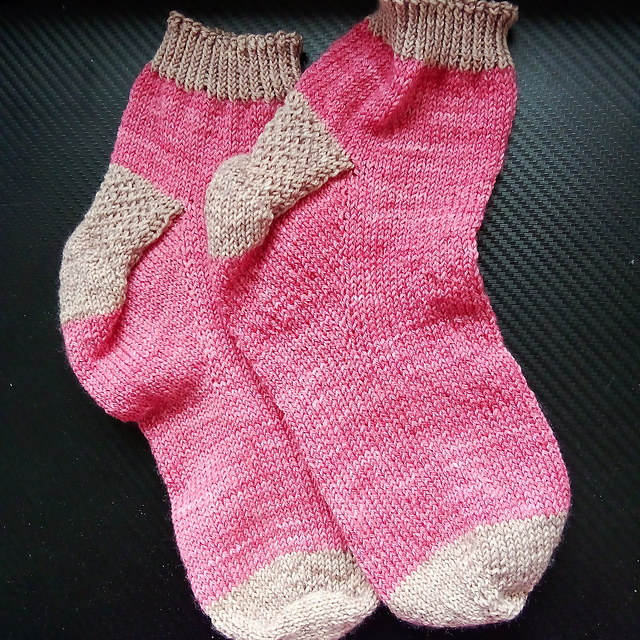 Velvet basic socks