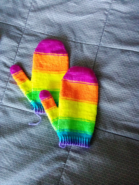 Moufles Rainbow