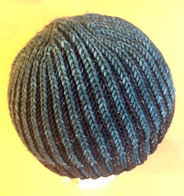 Top Down Brioche Beanie