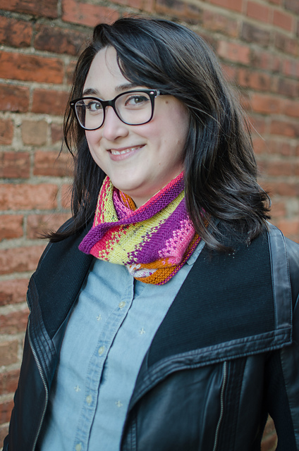 Pixel Rise Cowl