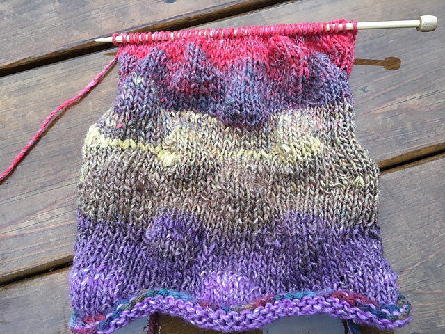 Ravelry: wrenknits' Lizard Ridge Winter Cowl