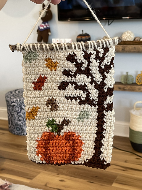 The Teeny Weanie Fall Wall Hanging