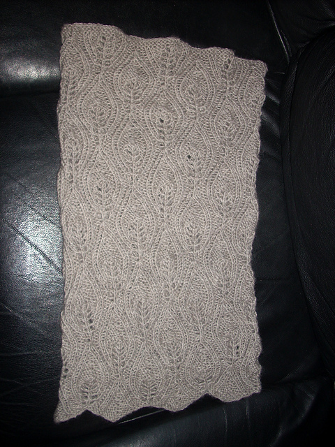 Merlin cowl with tulip Pattern