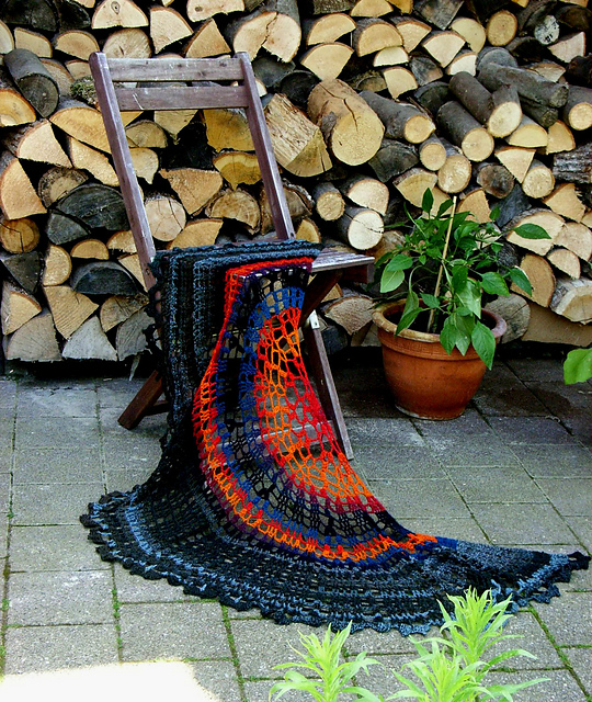Cyclone Popsicle Shawl