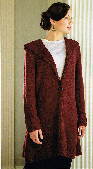 Elegant Scrollwork Traveling Coat