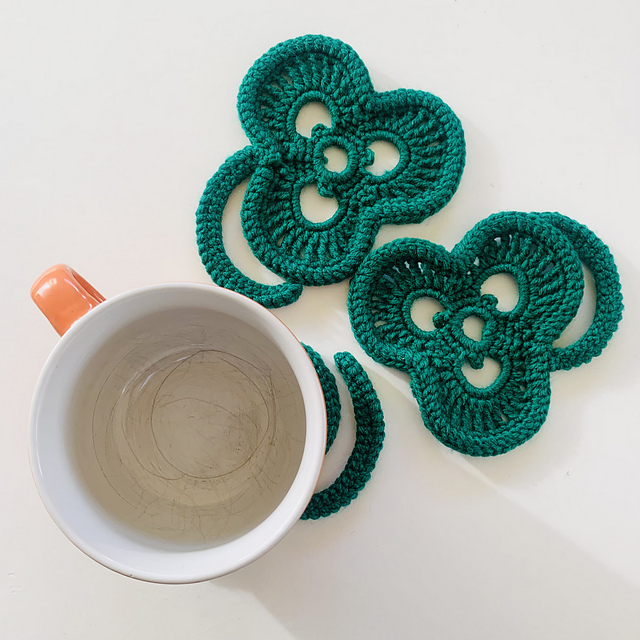 Shamrock Coaster