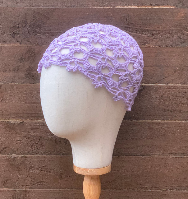 The Lavender Iris Beanie