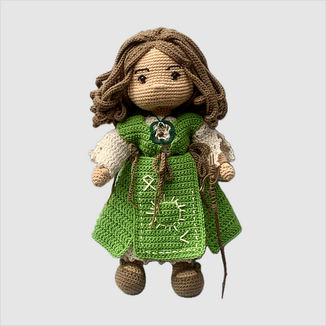 Litha the Forest Druid Doll