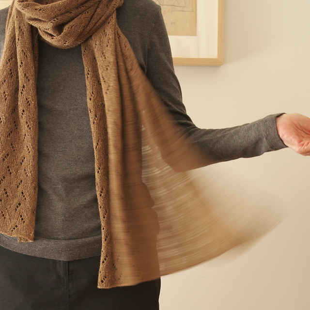 Lace Wrap in Shibui Pebble
