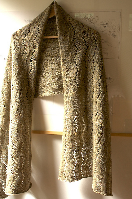 Herringbone Lace Wrap