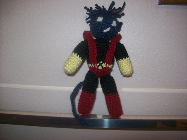 Nightcrawler: The Teleporting Amigurumi