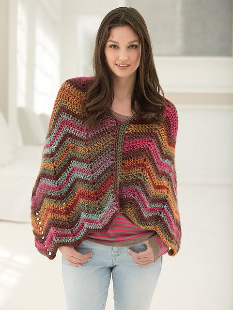 Sunset Poncho