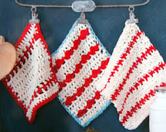 Red & White Trio