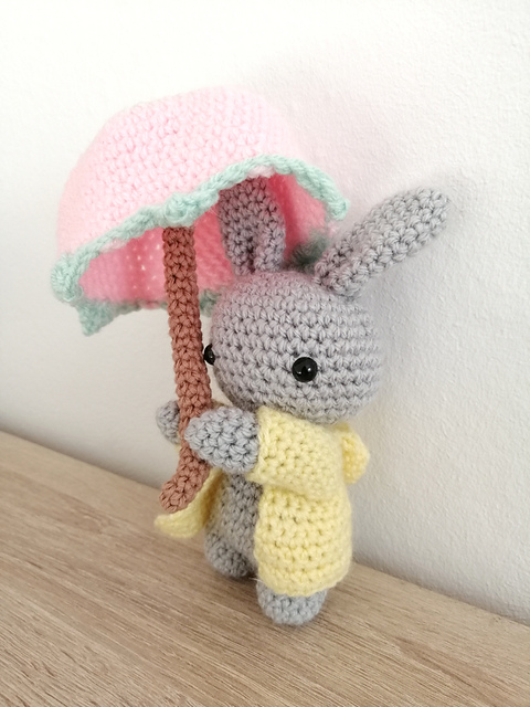 Rainy day bunny