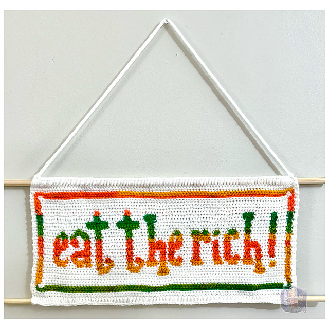 Eat the Rich Tapestry
