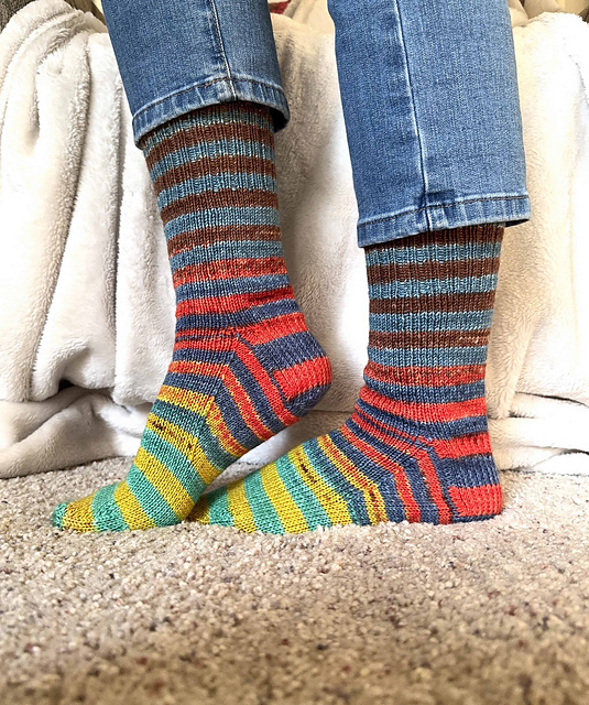 Heel Flap Alternative Socks Fingering