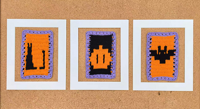 Halloween Inset Mosaic Tile Set