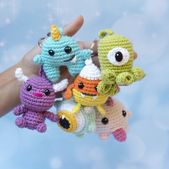 Monster Keychains