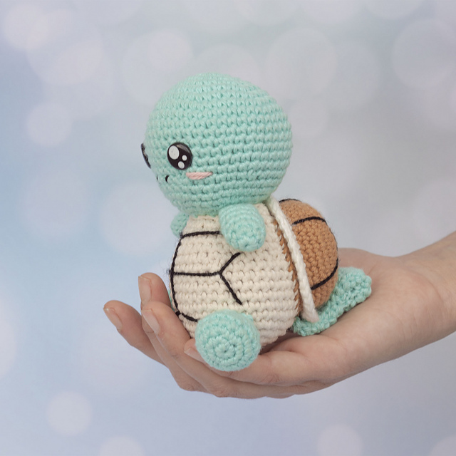 Squirtle Pokémon Amigurumi
