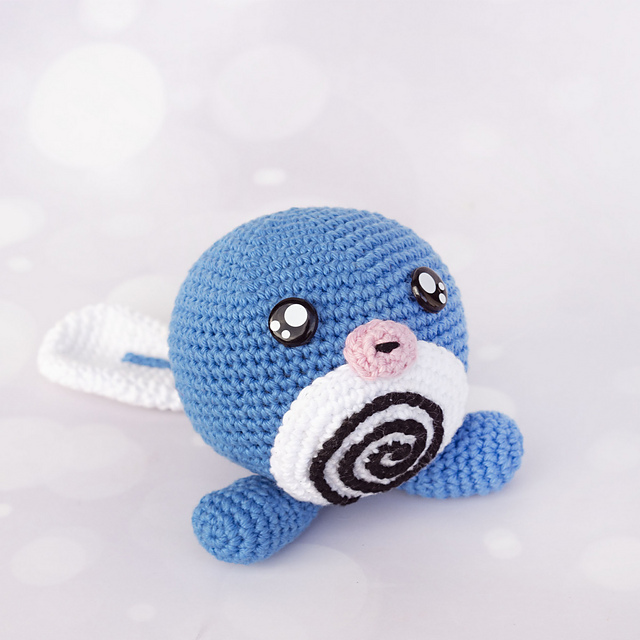 Poliwag Pokémon Amigurumi