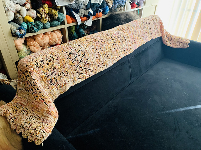 2022 Year of Delicate Lace Scarf
