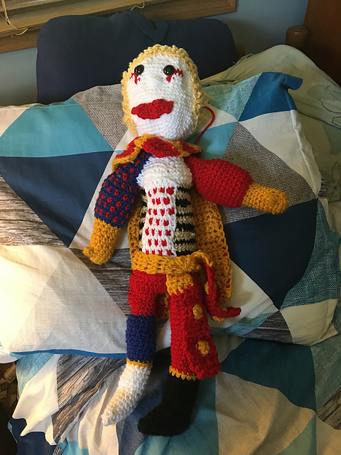 Ravelry: Final Fantasy VI Kefka pattern by Karen Elizabeth