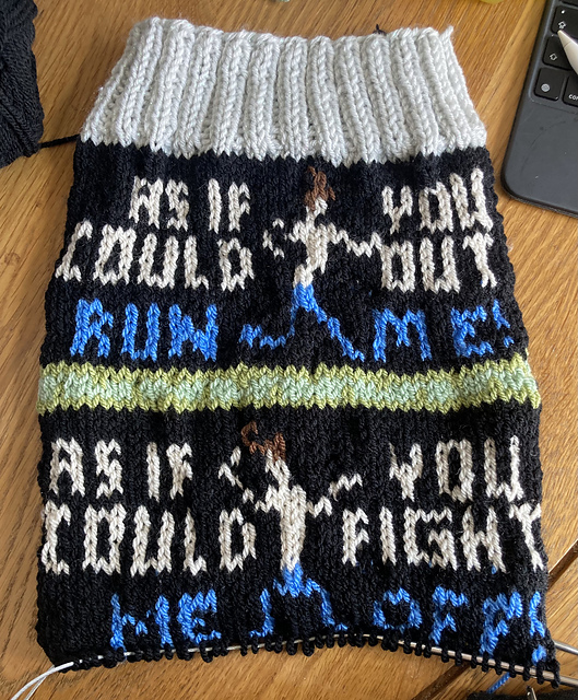 It's the Fluorescents legwarmers