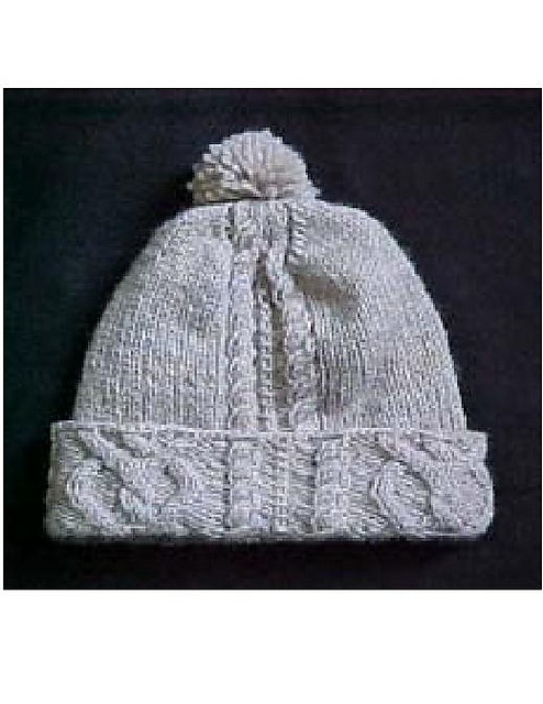 Twisted Cable Stocking Cap C-06