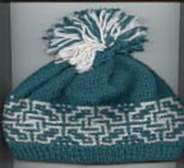 Oriental Mosaic Stocking Cap C-03