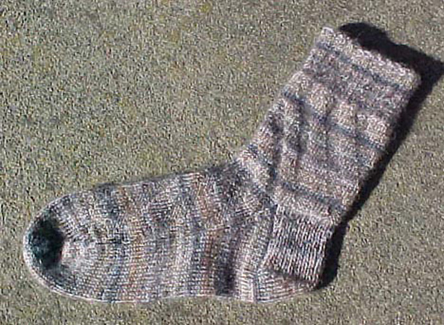 Basic Socks With Cable Top S-02