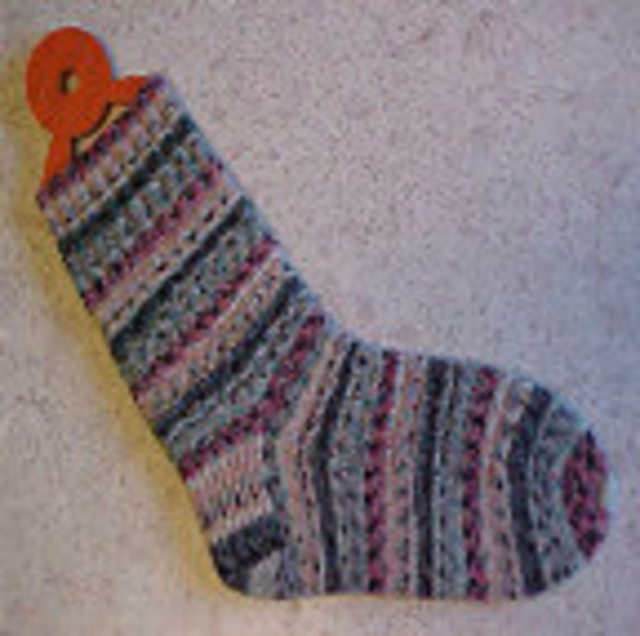 Basketweave Sock S-11