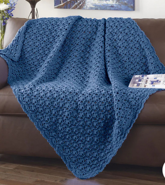 Lacy Shells Throw