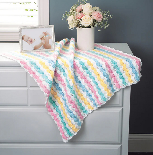 Striped Fans Blanket