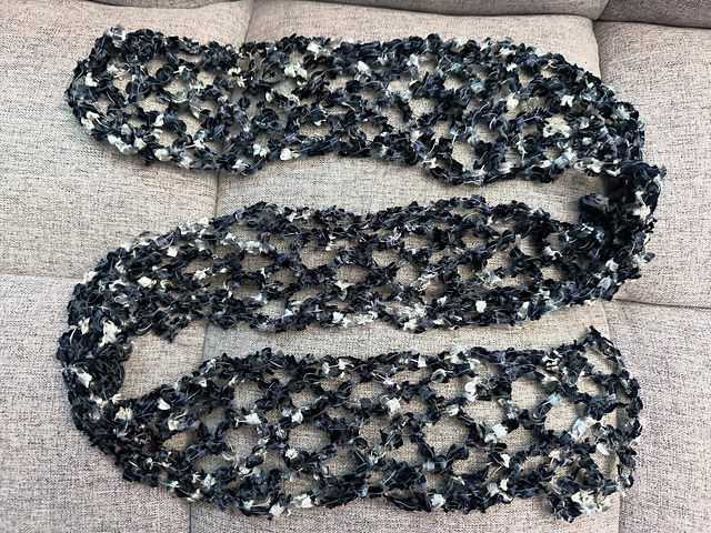 Diamond Mesh Scarf