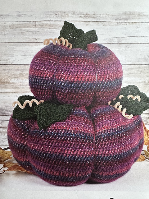 Crystal Pumpkin Stack