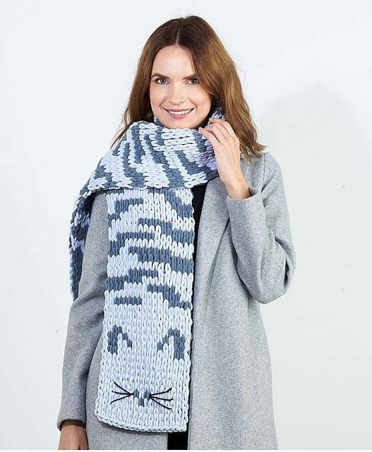 Kitty Face Scarf