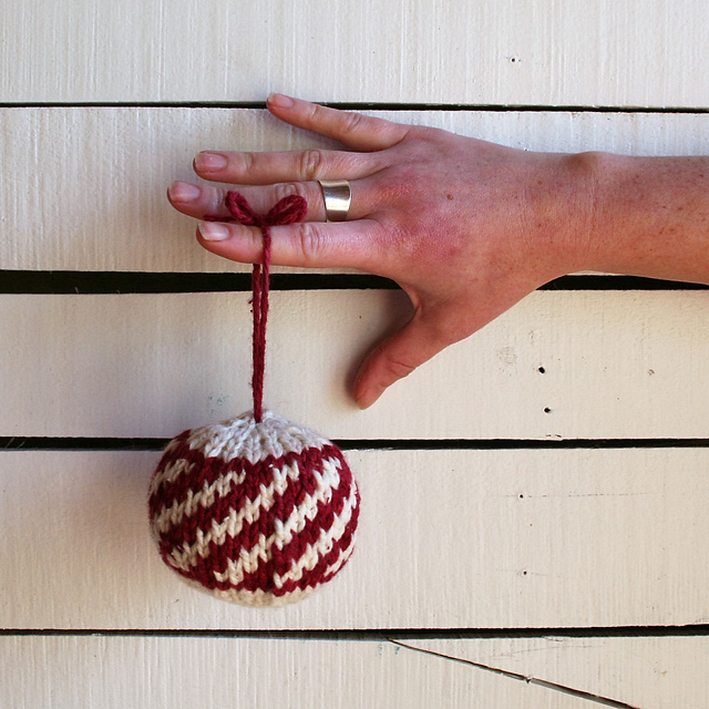 Candy Stripe Ornament