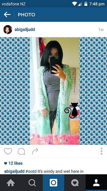 Diamonds and Pom-Poms Summer Cardigan